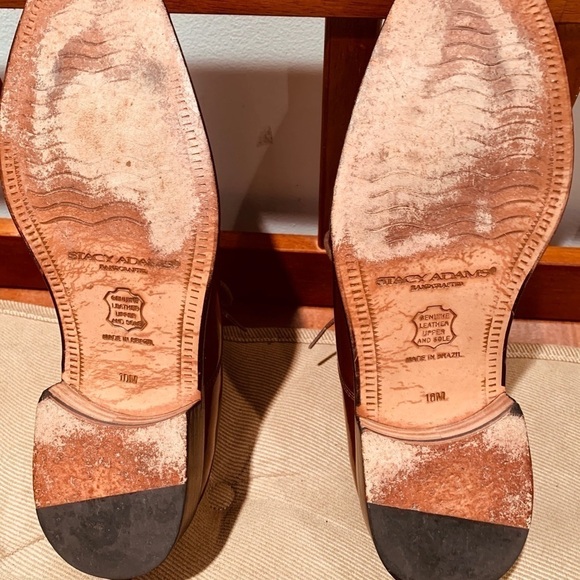 Men's Stacy Adams Cap Toe Oxford Leather #23341 - Picture 5 of 8